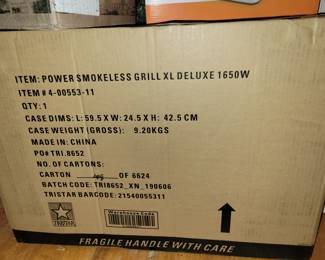 Smokeless grill
