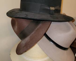 Vintage men's hats