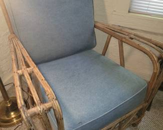 Vintage Rattan chiar