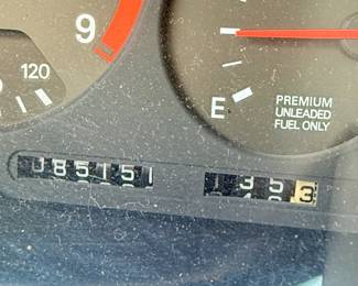 Odometer 85,151 miles