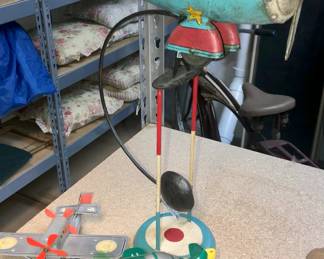 "Flying Ace" balance toy and toy planes