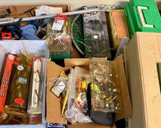 Assorted Fishing Gear