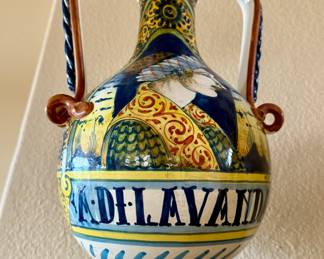 Italian Vase with Lid