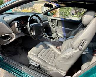 Grey leather interior