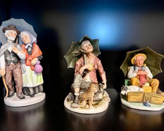 Napco and Gorham ceramic figurines