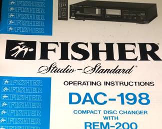 Fisher Compact Disc Player with Remote