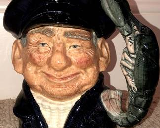 Royal Doulton "Lobster Man" porcelain mug