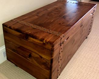 Farmhouse style cedar chest