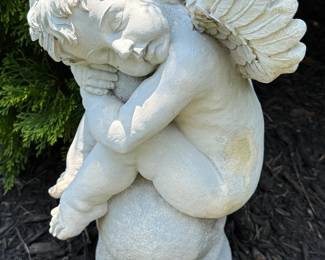 Garden Sitting Angel