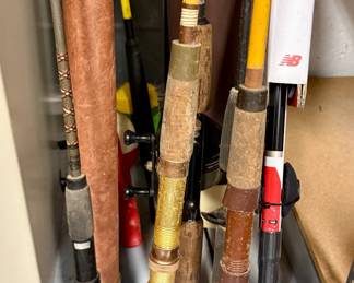 Assorted Fishing Rods