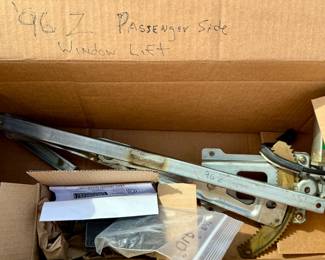 Replacement parts to repair passenger window