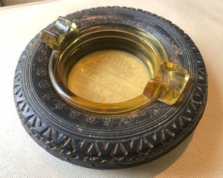 1934 Firestone "Century of Progress" tire ashtray