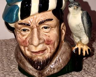 Royal Doulton "The Falconer" porcelain mug