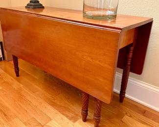 Vintage drop leaf dining tables