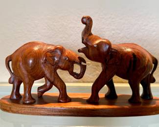 Wooden Elephants