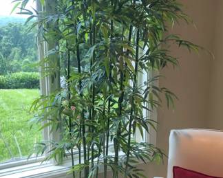 Faux bamboo tree
