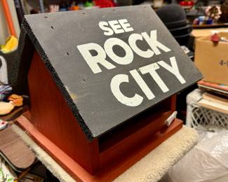 See Rock City Bird Feeder
