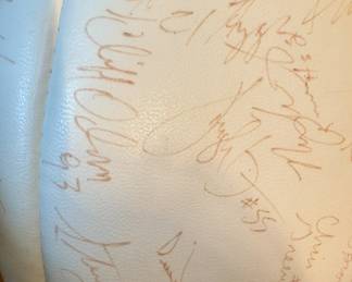 Mark Higgs (21), Cliff Odom (93), David Griggs (92), Hugh Green (55), Steven Moore (27), Chris Green (42)