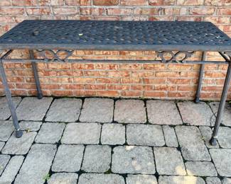 Wrought Iron Table