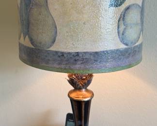 Pear Shade with Table Lamp