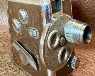 Revere Model 8 8mm Turret Movie Camera