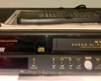 Symphonic DVD Player with Video Cassette Recorder