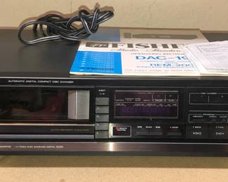 Fisher Compact Disc Player with Remote