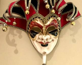 Venezia hand painted decorative mask from Italy