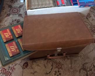 Sealed audio and VHS tapes and carrier