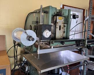 Kendal 65 hot foil stamper pneumatic press $3000