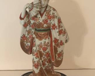 Porcelain Geisha Figurine
