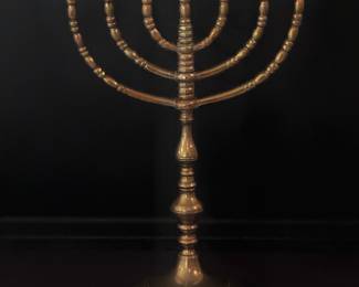 Brass Menorah