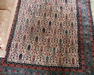 8 1/2 x 9' 6" 100% Wool Pakistan Area Rug