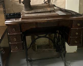 Old sewing machine