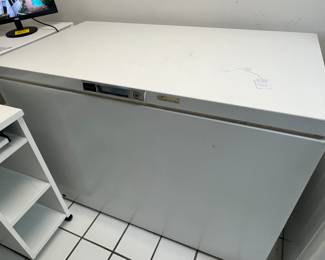 Deep freezer in the basement 