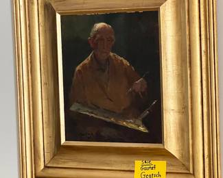 Gustav Frederick Goetsch             Missouri 1877-1969                                      self portrait