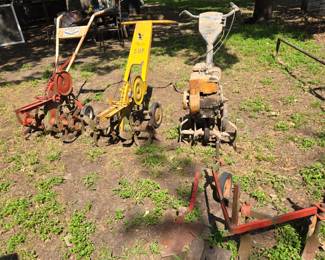 Tillers do NOT work as far as we know but if anyone can fix or use for parts, please make offer.