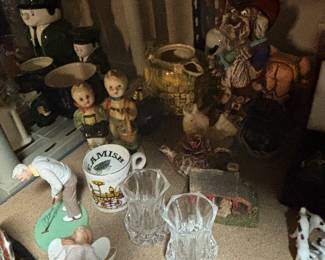 Harrods cookie jar set $35 plus various items priced separately