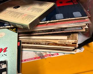 Various vintage LP’s