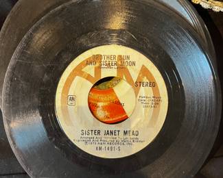 45rpm records Brother Sun and sister Moon