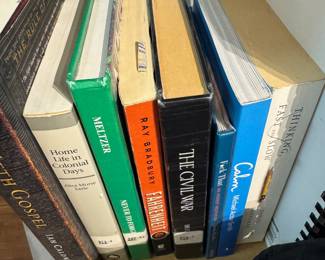 The Civil War, Home life in colonial days and more books