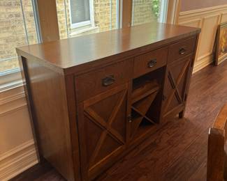  Darby collection buffet/wine station.