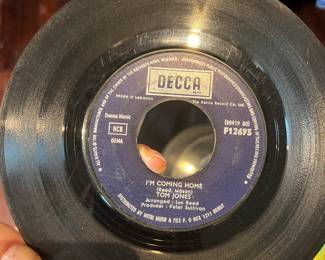 45rpm records Tom Jones