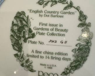  English country Garden by dot Barlow