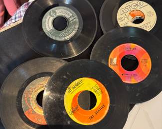  vintage 45 records