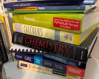  hardcover, and softcover college books