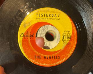 45rpm records Beatles