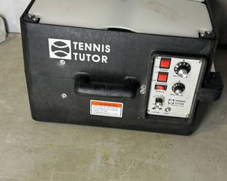 Tennis Tutor ball machine