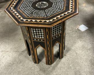 Moroccan side table