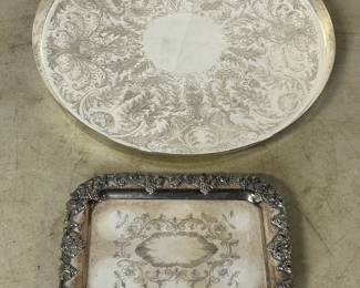 Silver plated plates